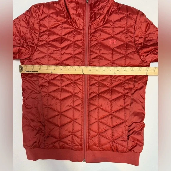 Under Armour cold gear reactor Women's Puffer Jacket in daquiri color size S - Picture 6 of 15
